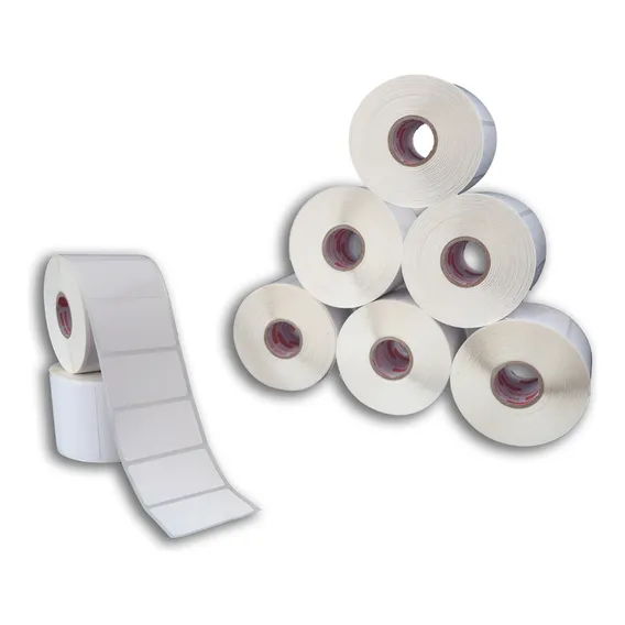 5 Rolos Etiqueta 40x25 1 Coluna Térmica Sku Produto E-commerce Adegraf - 5000 Etiquetas Foto 1