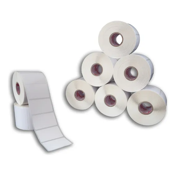 5 Rolos Etiqueta 40x25 1 Coluna Térmica Sku Produto E-commerce Adegraf - 5000 Etiquetas Foto 1