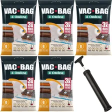 5 Saco Vácuo Protetor Vac Bag 55 X 90 Ordene Grande + Bomba Foto mini 1