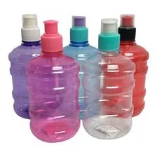 5 Squeeze Garrafa Mini Galão 500ml Cores Sortidas C/tampa Foto mini 2
