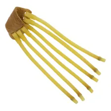 5 Tiras Triplas Estilingue Profissional - Bodoque Atiradeira Foto mini  3