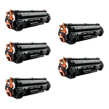 5 Toner Cf283a 83a 283a M127fn M127fw M125 Foto  mini 1