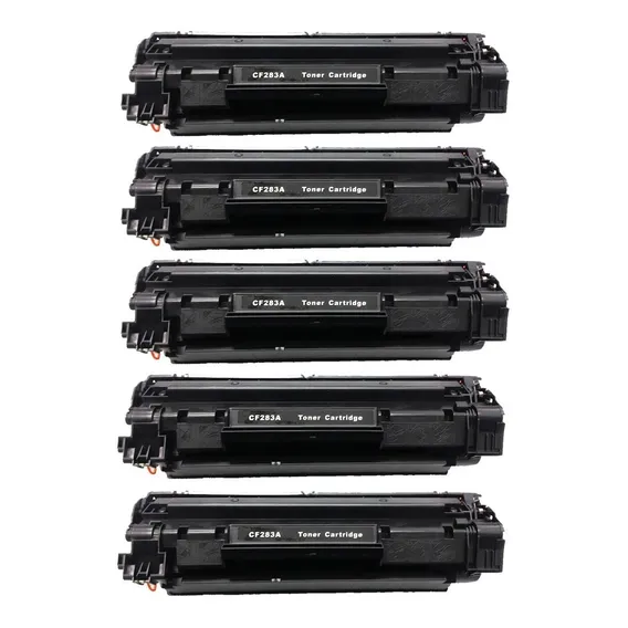5 Toner Compatível 83a Cf283a M125a M201 M225 M226 M202 M127 Foto 1