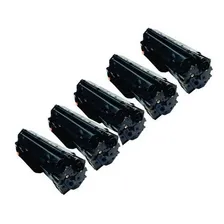 5 Toners Ce285a 85a Ce 285a Impressoras P1102w M1132 M1212 Foto mini  2