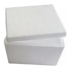 5 Un De Caixa Isopor Pequena 1kg - 1l Medicamento, Vacina Foto mini 2