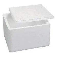 5 Un De Caixa Isopor Pequena 1kg - 1l Medicamento, Vacina Foto mini 1