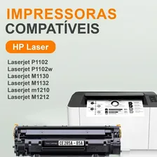 5 Unidades De Toner M1132 Ce 285a P 1102w CompatÃvel Tinta Preto Foto mini 4