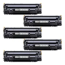 5 Unidades De Toner M1132 Ce 285a P 1102w CompatÃvel Tinta Preto Foto mini 1