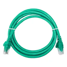 5 Unidades Patch Cord Rj45 Utp Cat6 1,5m Seclan - Verde Foto  mini 1