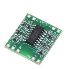 5 X Modulo Amplificador Som Estéreo Pam8403 2 Canais 3w 8403 Cor Verde Foto  mini 1