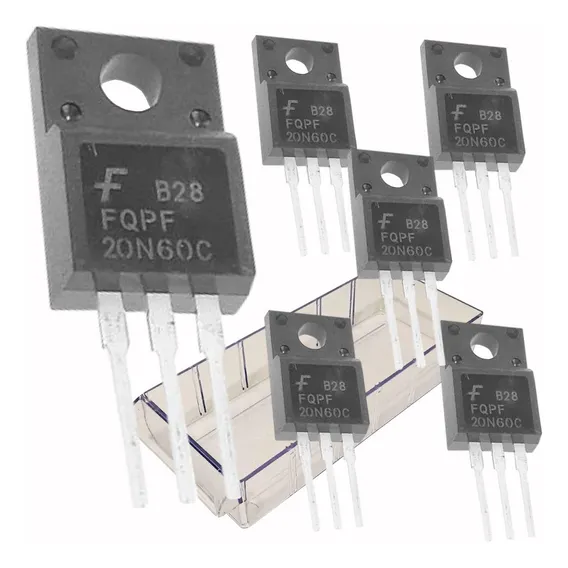 5 X Transistor P20n60 Isolado P 20n60 20 N60 Foto 1