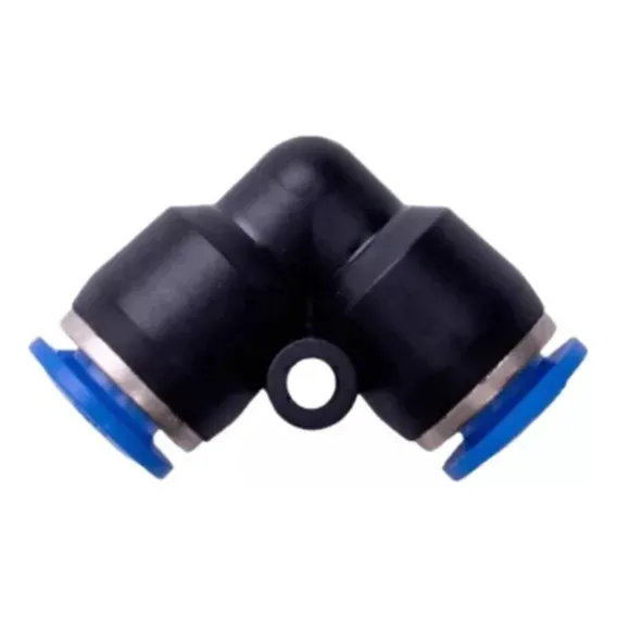 5 X União Em L/cotovelo 4mm Pneumática Engate Rápido Foto 1