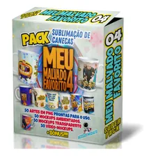 50 Artes Para Caneca Meu Malvado Favorito 04 + Packs Bônus Foto  mini 1