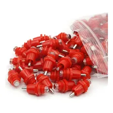 50 Bebedouro Automático Bico Nipple Para Aves Galinha Frango Cor 50 Unidades Foto mini 3
