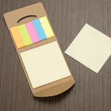50 Bloquinho Anotações Ecológico Lembrancinha Cor Kraft Foto mini 4