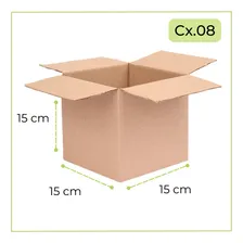 50 Caixas De Papelão Correio Pac Sedex 15x15x15 Cm Cor Parda Foto mini 4