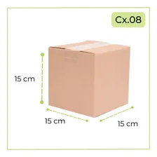 50 Caixas De Papelão Correio Pac Sedex 15x15x15 Cm Cor Parda Foto mini  3