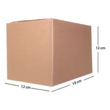 50 caixas de papelão embalagem correios sedex e pac 19x12x12 Foto mini 3
