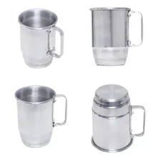 50 Canecas 500ml P/ Chopp Em AlumÃnio Polido Oktoberfest Foto mini 1