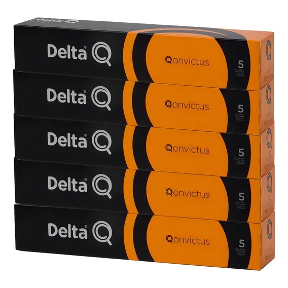 50 Cápsulas Delta Q Café Qonvictus Intensidade 5 Foto 1