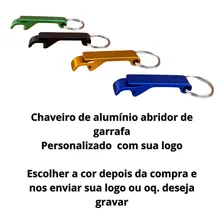 50 Chaveiros Abridor Garrafa E Lata Personalizado A Laser Foto mini 2