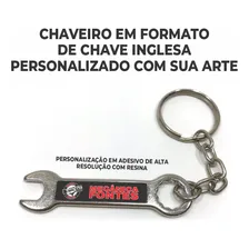 50 Chaveiros Chave Inglesa Personalizado Cor Colorido Foto mini 3