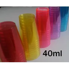 50 Copinho Brigadeiro Colorido 40ml P/ Doces + Brinde Colher Foto mini 2