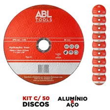 50 Disco Corte Fino 7 Polegadas Esmerilhadeira AlumÃnio Abl Foto mini 1
