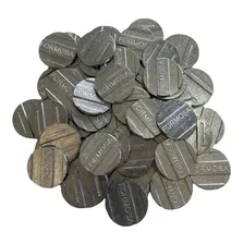 50 Fichas Para Mesa De Bilhar / Sinuca / Pebolim / Tot贸 Tecido Formosa Foto mini 2