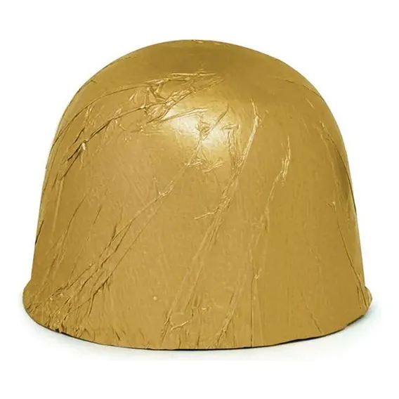 50 Fls Papel Chumbo Prata 40x50 Ouro Fosco Pascoa Chocolate Foto 1