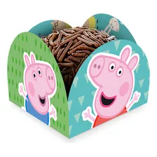 50 Forminhas P Doces Decoração Festa Peppa Pig Aniversário Foto mini 3