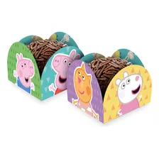 50 Forminhas P Doces Decoração Festa Peppa Pig Aniversário Foto mini 4