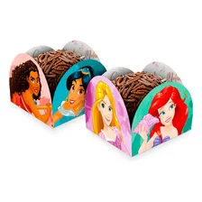 50 Forminhas Para Doces Princesas Disney Festa Decoração Foto  mini 1