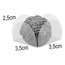 50 Forminhas Para Docinhos 4 Pétalas Transparente De Acetato Foto mini 2