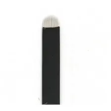 50 Lâmina Para Tebori Micro Nano 0,18mm Para Fios Delicados Foto mini 4