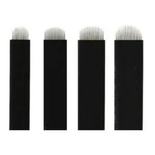 50 Lâmina Para Tebori Micro Nano 0,18mm Para Fios Delicados Foto  mini 1