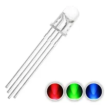 50 Led 5mm Alto Brilho Rgb Cátodo Comum 3 Foto mini 2
