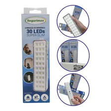 50 LuminĂĄria Lampada Luz De EmergĂȘncia 30 Leds Segurimax Foto mini 4