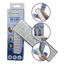 50 LuminĂĄria Lampada Luz De EmergĂȘncia 30 Leds Segurimax Foto mini 3