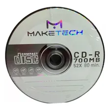 50 Midia Virgem Cd Maketech Psone Ps1 Musica Mp3 Foto mini 2