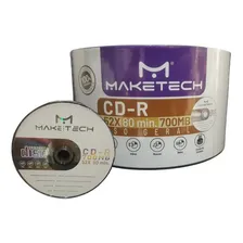 50 Midia Virgem Cd Maketech Psone Ps1 Musica Mp3 Foto mini 1