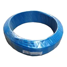 50 Mts Mangueira Tubo De Poliuretano Pu 4mm Azul Pneumática Foto mini 2