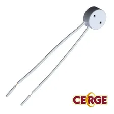 50 Pçs Soquete Tomadinha Com Rabicho G13/t8/t10/t12 P/ Led Cor Branco Foto mini  3