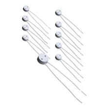 50 Pçs Soquete Tomadinha Com Rabicho G13/t8/t10/t12 P/ Led Cor Branco Foto mini  2