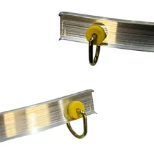 50 Peças De Gancho Rodizio Mini Com Rodinha Para Cortinas Foto mini 2
