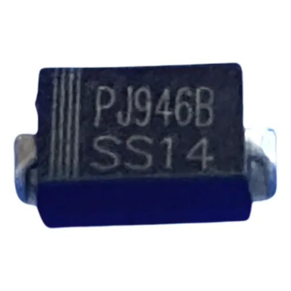 50 Peças Diodo Smd Ss14 1a 40v Foto 1