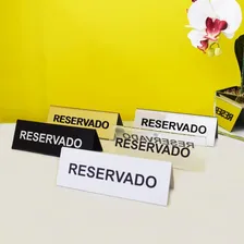 50 Peças Placa Reservado Mesa Casamento, Restaurante, Festa Foto mini 4
