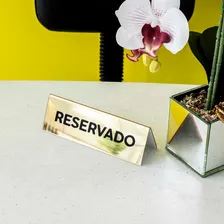 50 Peças Placa Reservado Mesa Casamento, Restaurante, Festa Foto mini  2