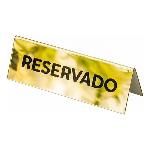50 Peças Placa Reservado Mesa Casamento, Restaurante, Festa Foto 1