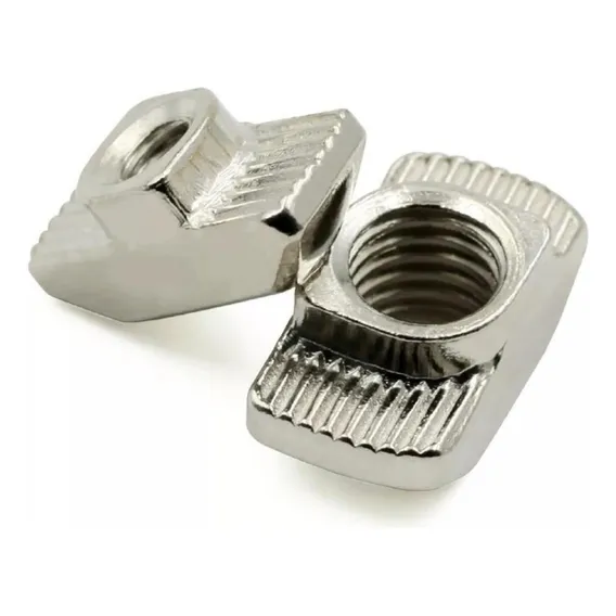 50 Porca Martelo M5 - Canal 6mm Perfil 2020 E 2040 Foto 1